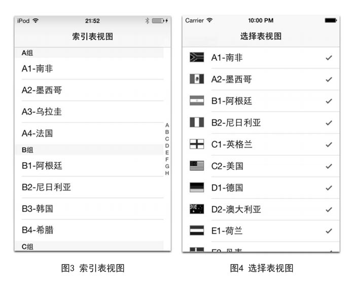 浅谈IOS开发中表视图的分类二