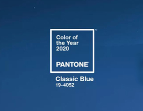 Pantone最新公布的2020年度色彩：经典蓝